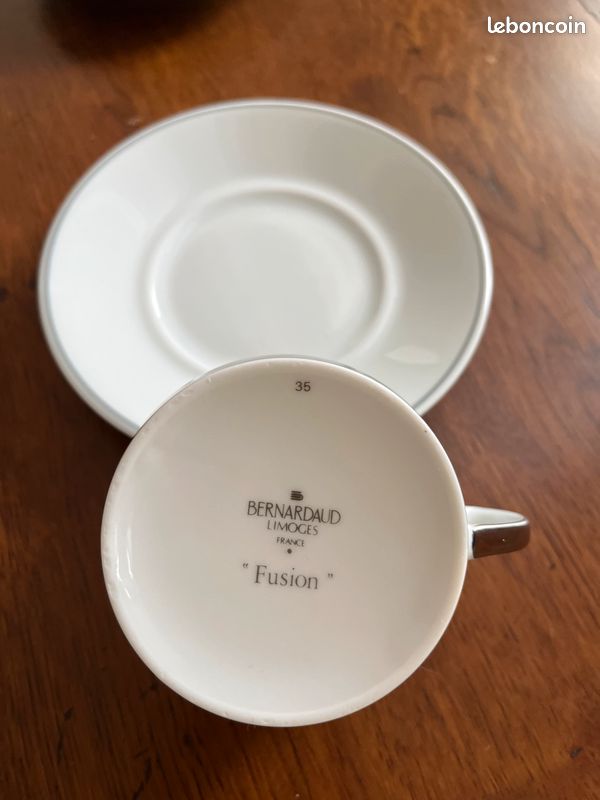 Tasses à thé de Limoges, Bernardaud (image 2)