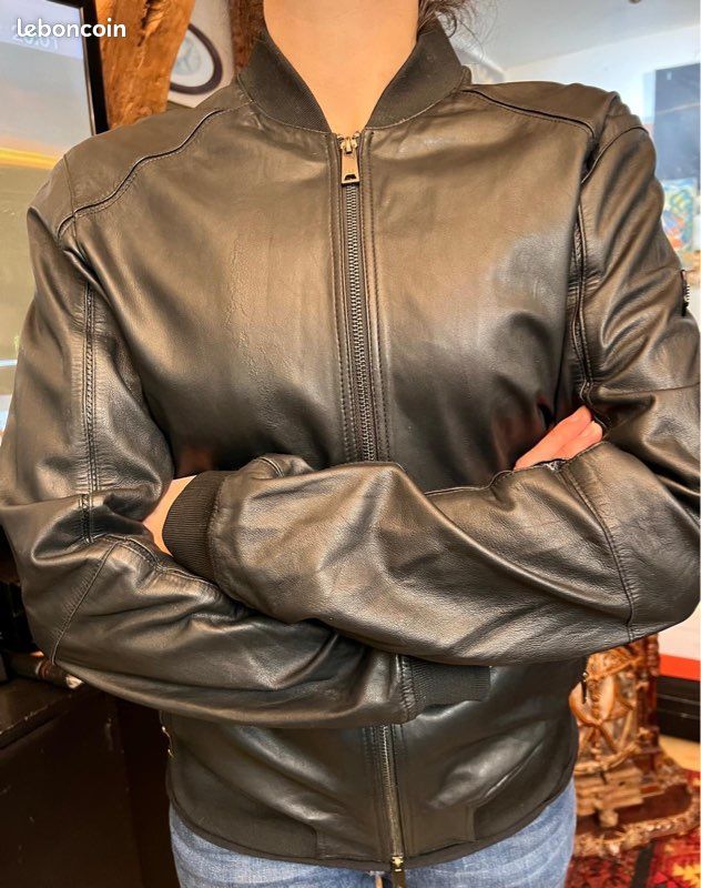 Cuir Veste Armani Jeans Homme Armani Jeans Blouson Cuir Homme