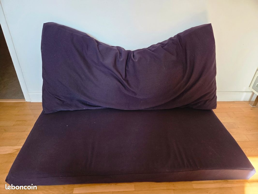 Lot coussins salon extérieur – assise + dossier (image 1)