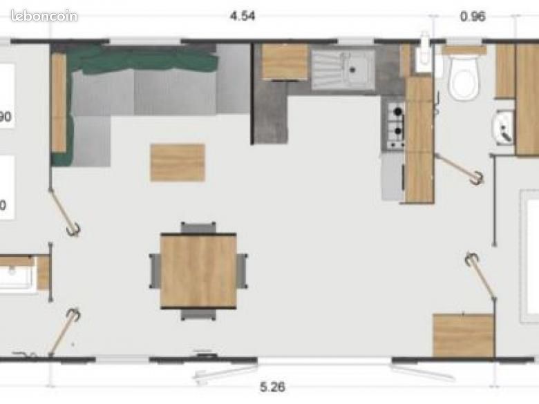 đ„ OFFRE EXCEPTIONNELLE â Mobil-home Moana 2018 â Siblu La RĂ©serve â Gastes (40) (image 6)