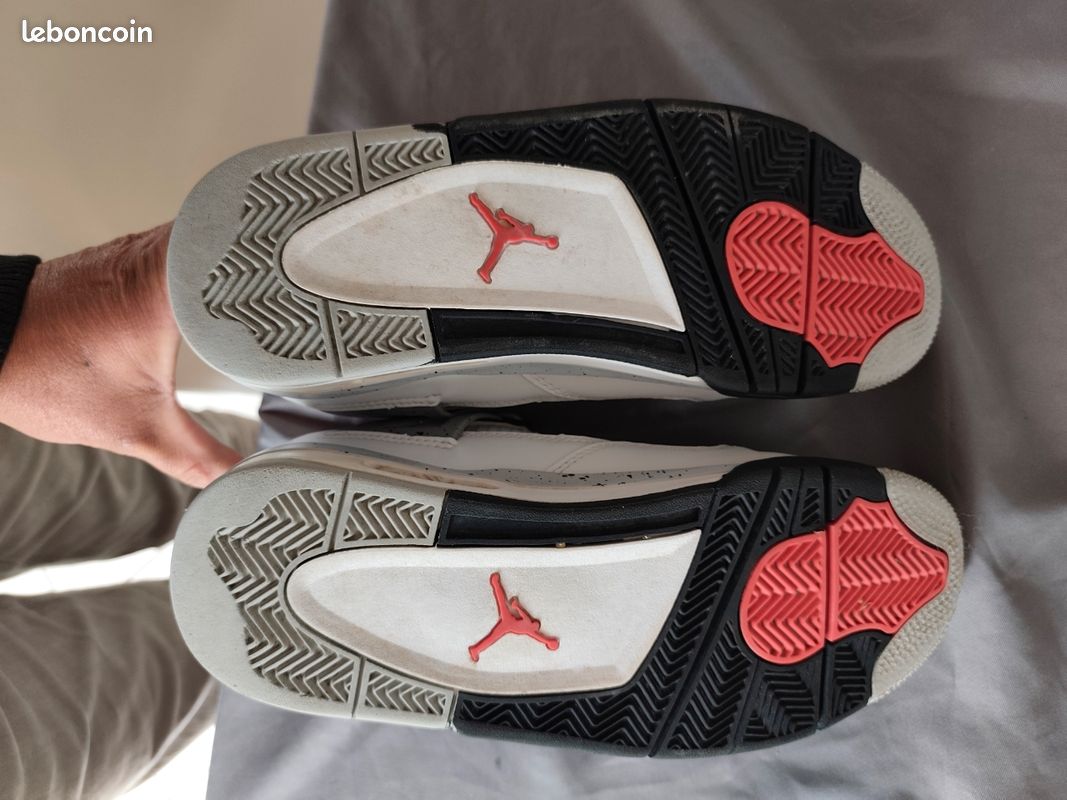Basket air jordan 4 oreo (image 3)