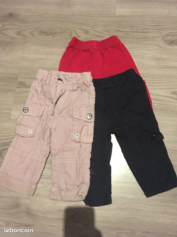 Lot 5 pantalons 6 mois (image 4)