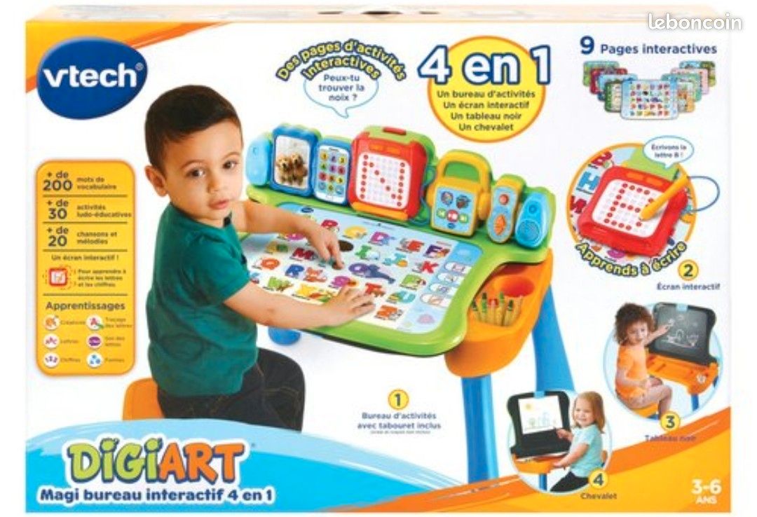 Magi bureau interactif 4 en 1 mixte (image 2)