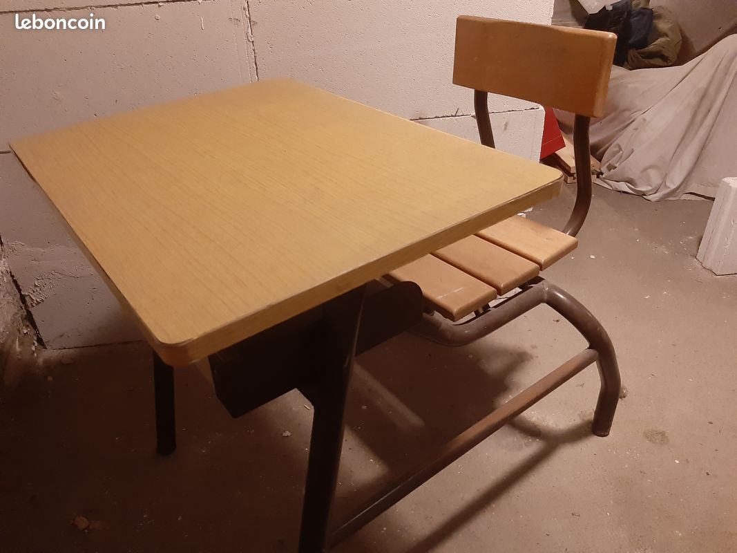 Bureau écolier vintage (image 2)