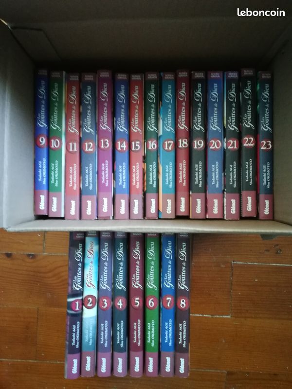Collection mangas les Gouttes de Dieu (image 1)