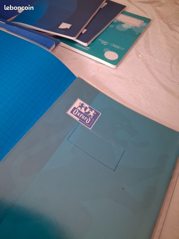 Lot 20 fournitures scolaire petit cahier grand cahier neuf (image 3)