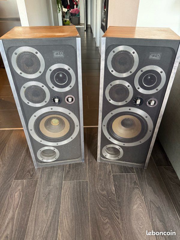 Enceintes Wharfedale e70 Photo, audio vidéo