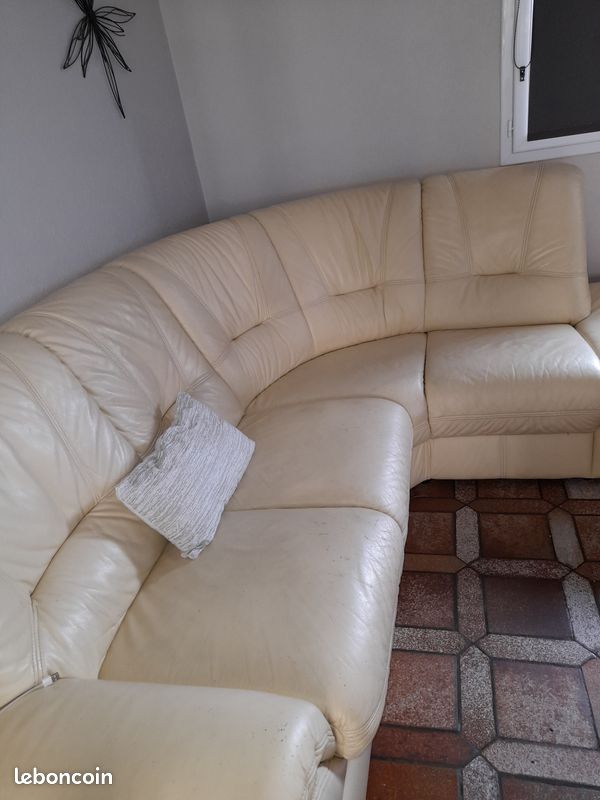 Vente canapé cuir (image 2)