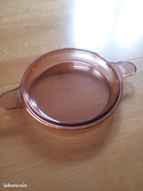 Couvercle cocotte verre CORNING diamètre 23 cm (image 2)