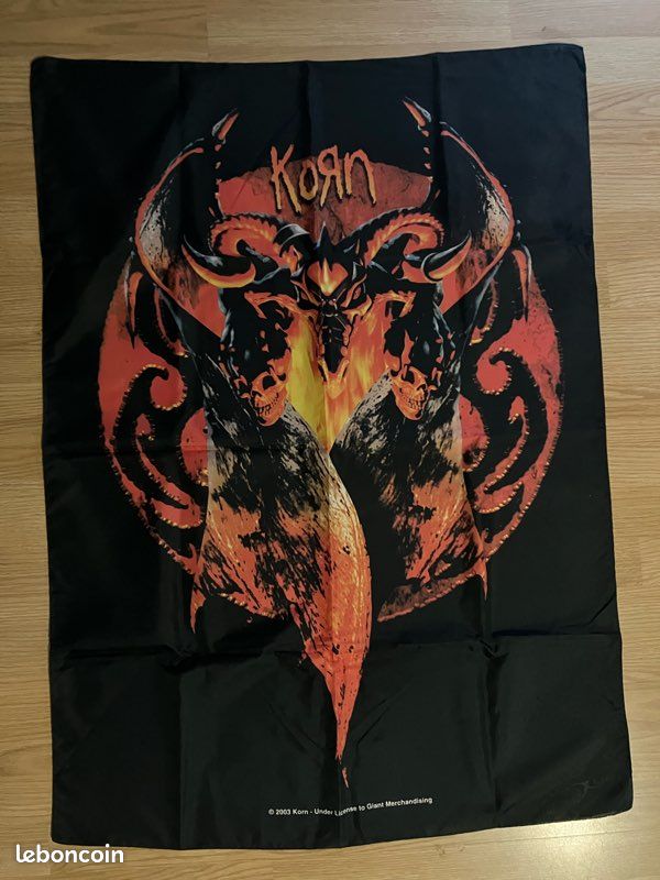 Drapeau groupe musique KORN (image 1)