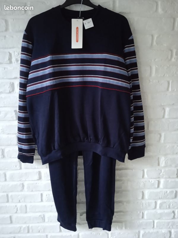 Pyjama homme molleton Thermolactyl DAMART (image 1)