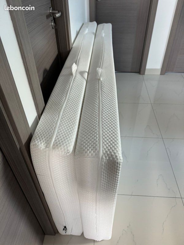 Lot 2 matelas + 2 couettes (image 1)