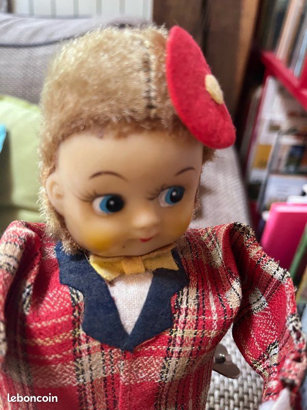 AUTOMATE ANCIEN JOUET Mecanique Vintage Lapin EUR 10,00 - FR