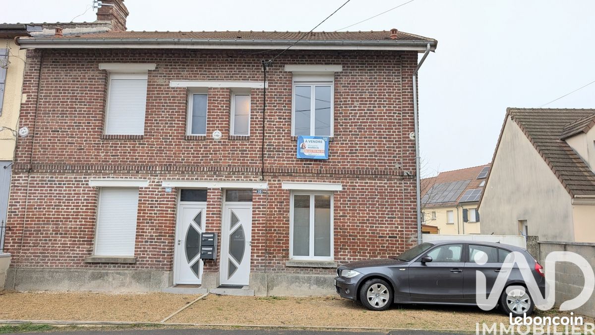 Maison 3 pièces 62 m² · à Villers-Cotterêts · 62 m² · 162 500 €