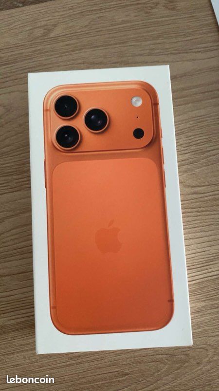 IPhone 17 PRO 256 GB ( Couleur FEU ) (image 1)