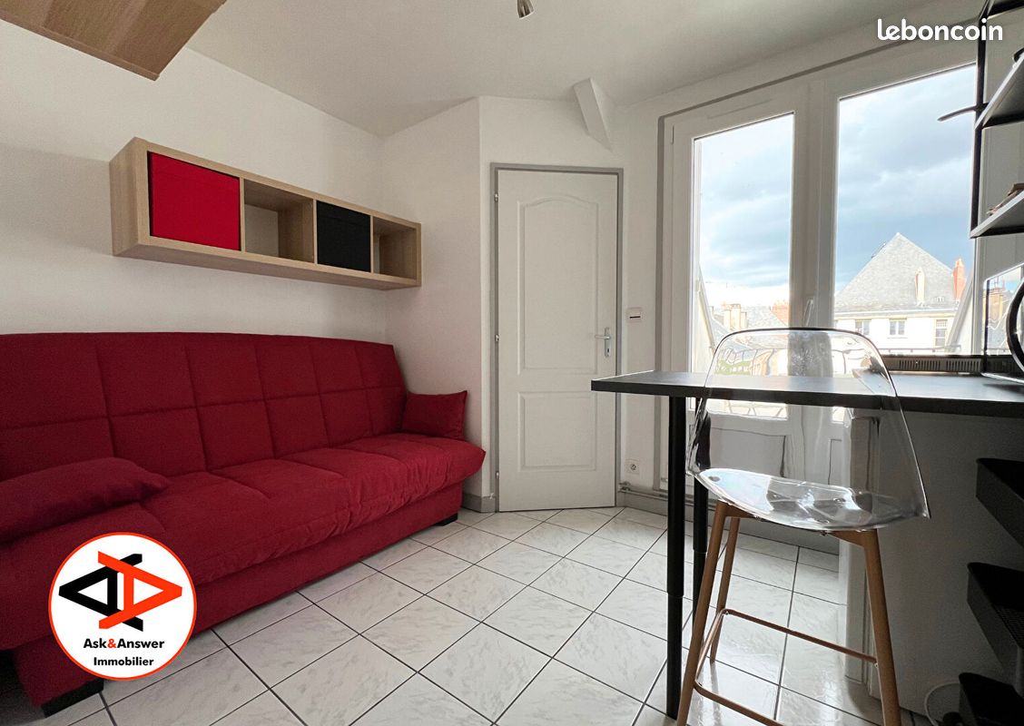 Appartement 1 pièce 10 m² · à Tours · 10 m² · 59 700 €