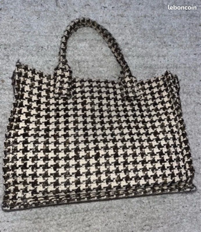 Sac cabas Sandro tweed (image 7)