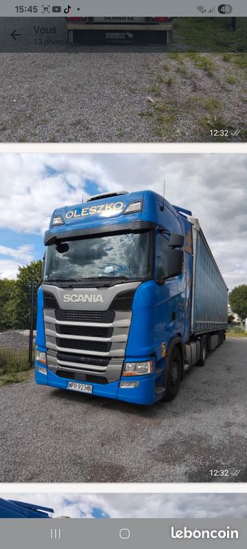 Tracteur Scania S 450 (image 1)