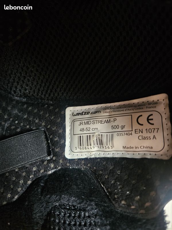 Casque de ski enfant WEDZE noir (image 5)