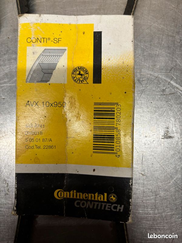 CONTITECH AVX10X1140 Courroie Trapézoïdale 1140mm