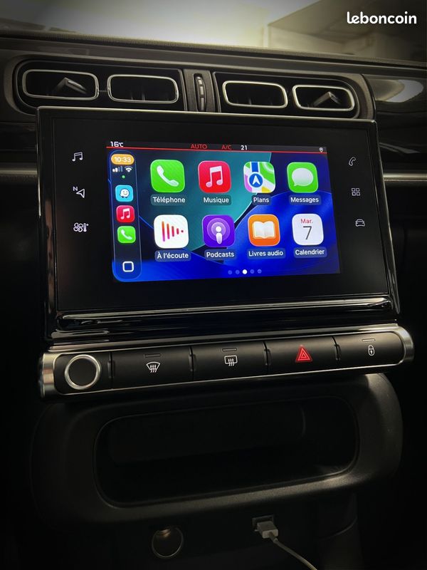 Citroën C3 1.2 Puretech 110ch Shine Business EAT6 * essence boîte automatique (image 5)
