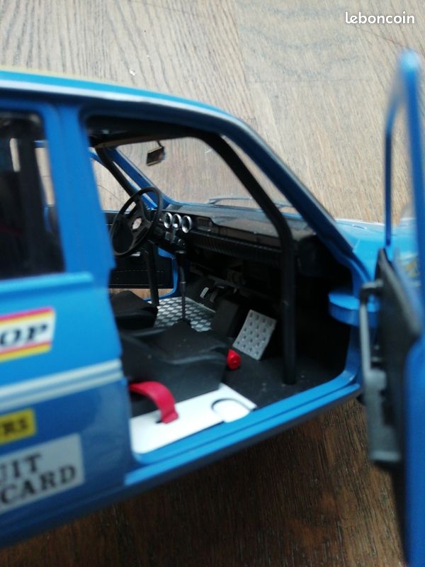 Solido 1/18 Renault 12 Gordini Bleue - Miniature Encartonnée, Occasion