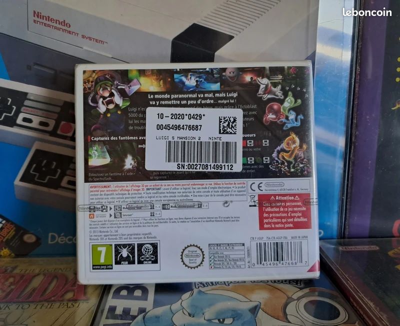 Luigi’s Mansion 2 - 3DS Nintendo 3ds NEUF (image 2)