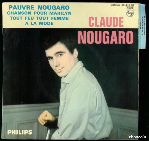 EP CLAUDE NOUGARO 45 tours (image 1)