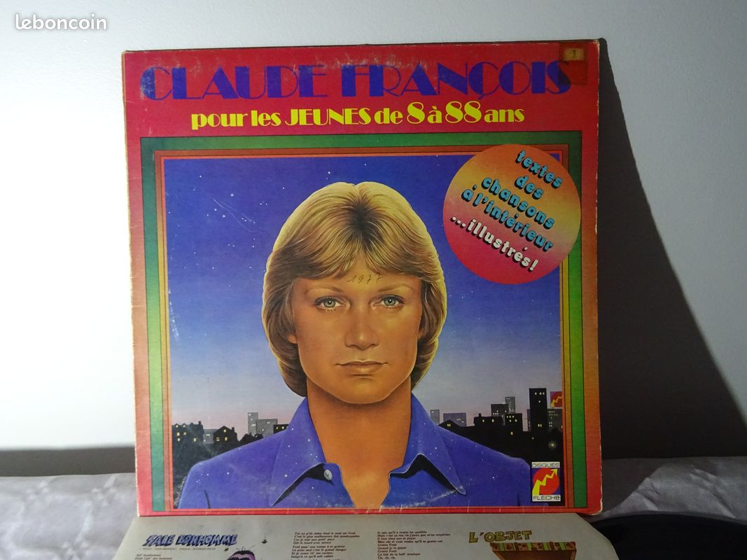 Vinyle 33t de CLAUDE FRANCOIS (rare)... (image 2)