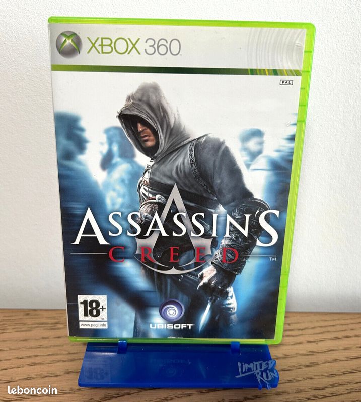 Jeu Assassin's Creed Pour Xbox 360 - Version PAL FR - Complet Avec Boîtier Et Notice - Bon état