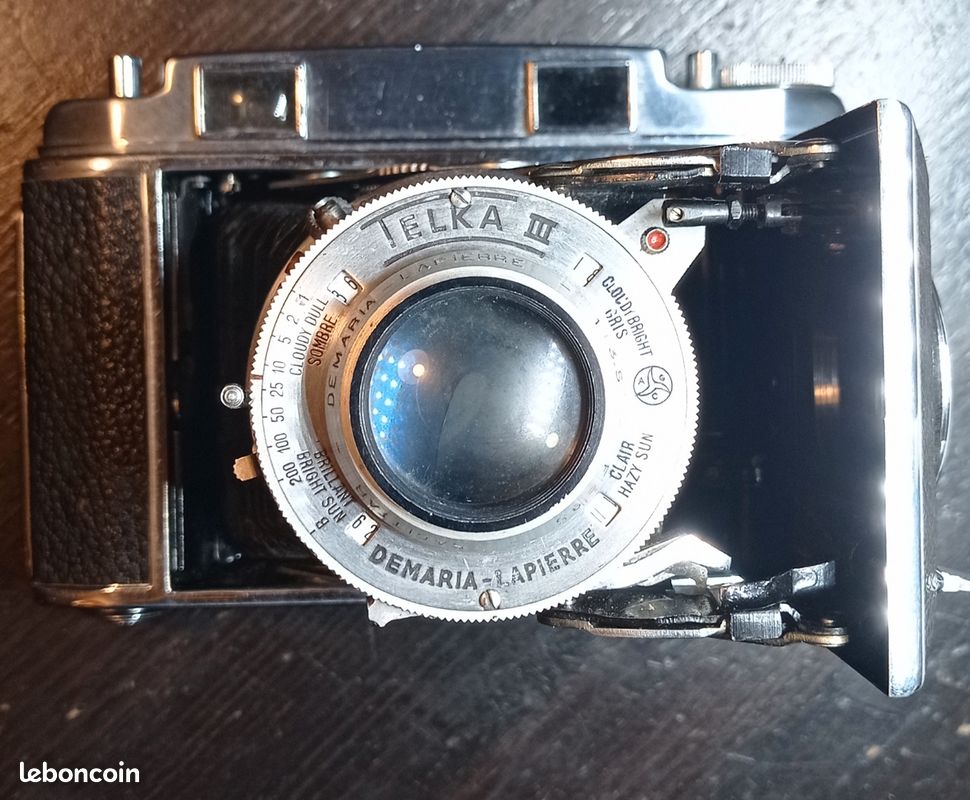 Appareil Photo Demaria Lapierre TELKA III - Objectif Sagittar F=95 1:3.5 - Made In France