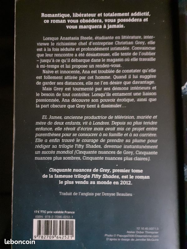 50 nuances de Grey 50 nuances plus sombres 50 nuances plus claires (image 2)