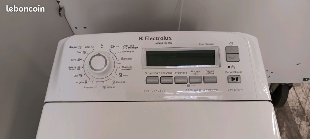 Lave-linge top Electrolux AWT13620W 5,5 kg (image 4)