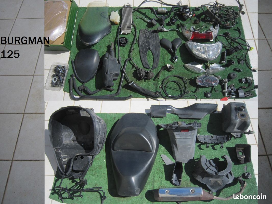 Pièces BURGMAN 125, MP3 125-400, PCX 125, Listes + Tarifs (image 1)