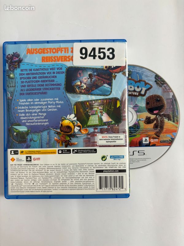 Sackboy A Big Adventure - Jeu Playstation 5 #A9453 (image 2)