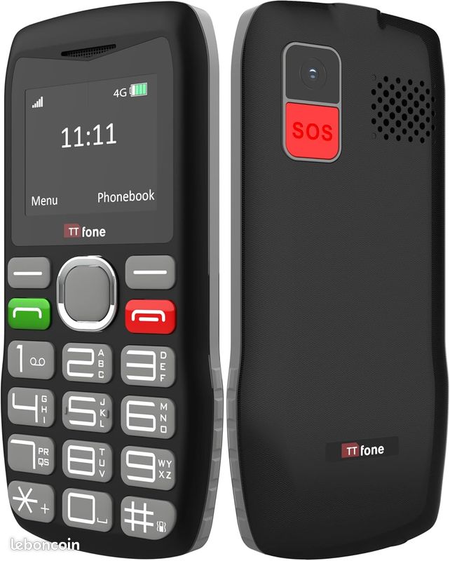 Téléphone 4G Senior TTfone - Neuf (image 2)