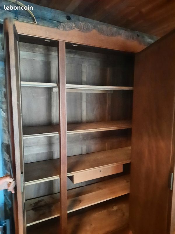 Armoire ancienne 3 portes longueur 175cm (image 3)