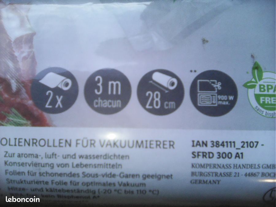 Appareil de mise sous vide & rouleaux SilverCrest (image 11)