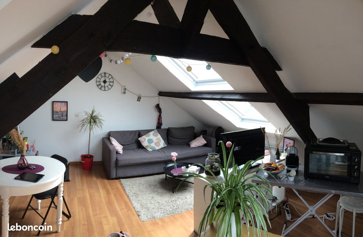 Appartement 2 pièces 45 m² · à La Madeleine · 45 m² · 615 €/mois