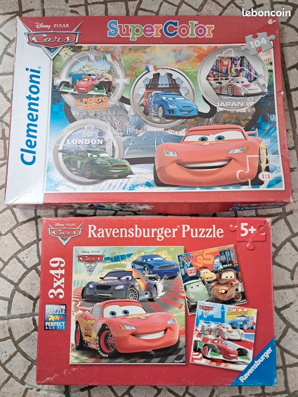 4 puzzles Cars (image 1)