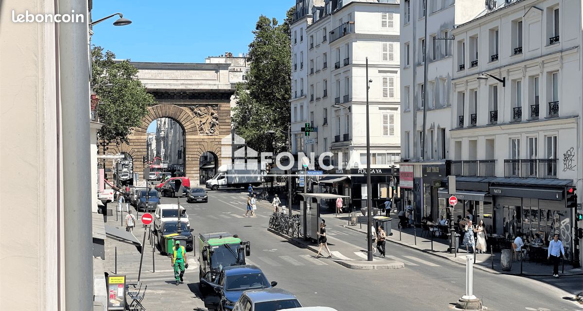 Paris iii – reaumur-sebastopol / rue saint martin – appartement traversant et lumineux avec belle hauteur sous plafond 3m (image 6)