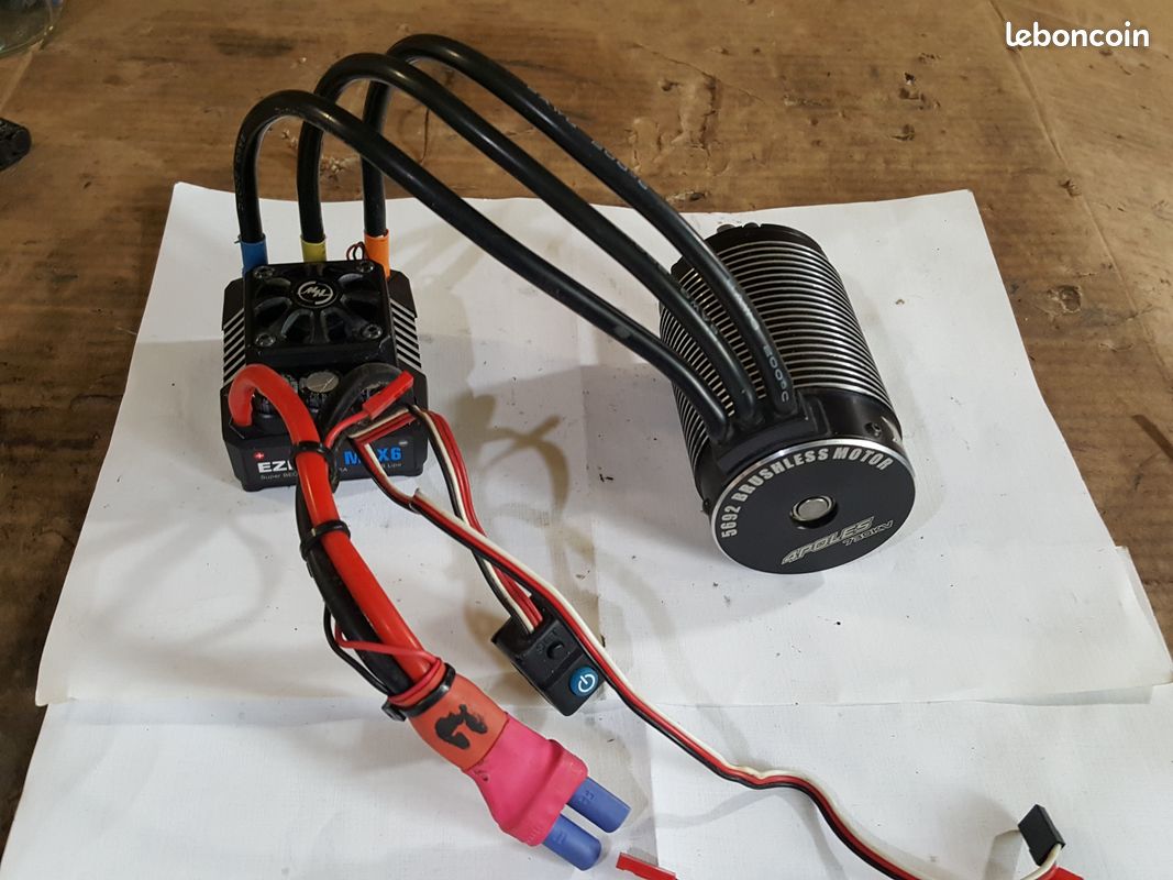 1/5 RC buggy , truggy , voiture radiocommandé brushless : COMBO 8S (variateur et moteur) EZERUN MAX6 + MOTEUR ROCKET 730 KV (image 1)