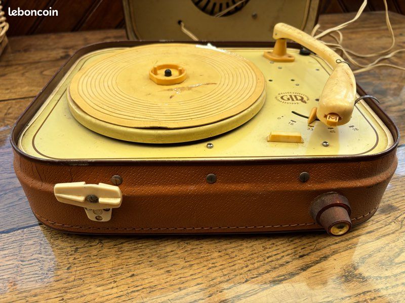 Tourne Disque Vintage - Photo, audio & vidéo