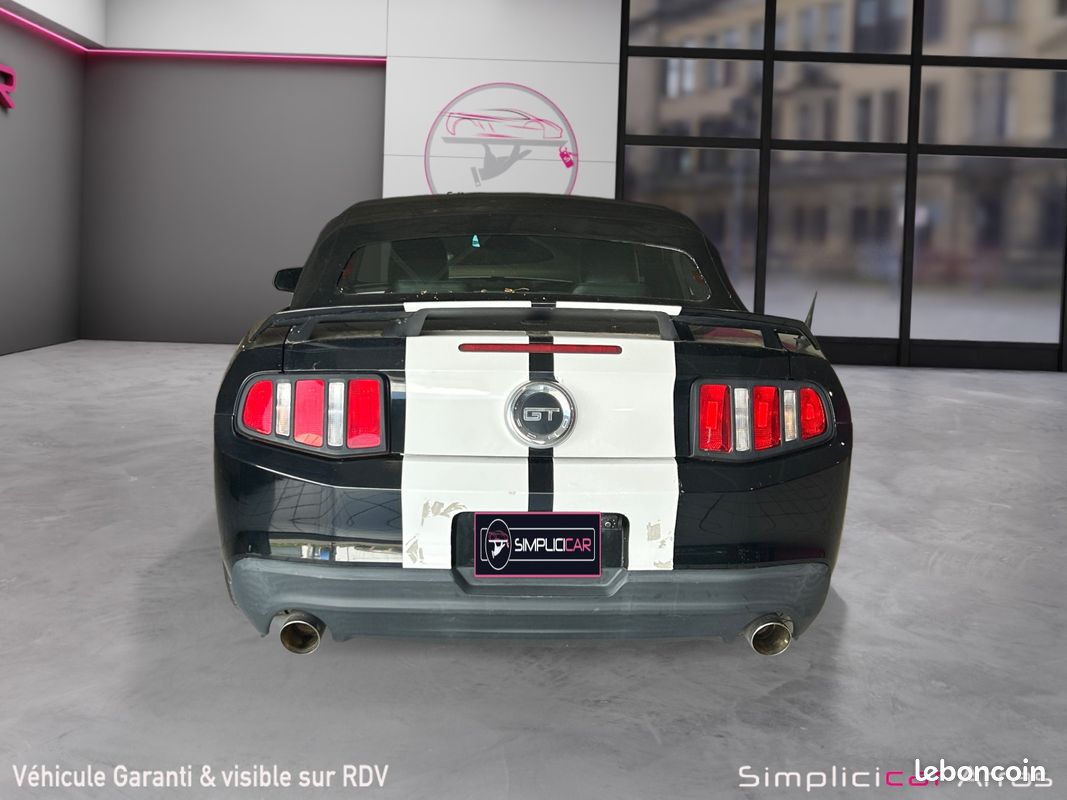 FORD MUSTANG GT CABRIOLET 4.6 V8 300CH - BOÎTE MANUELLE - Garantie 12 mois (image 7)