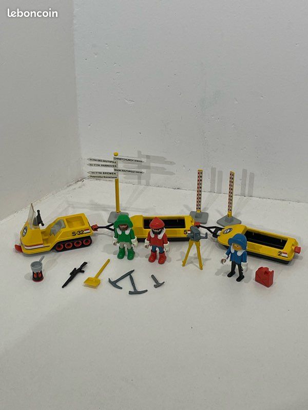 Playmobil 3464 Jetski explorateurs polaires neige 1986 (image 6)