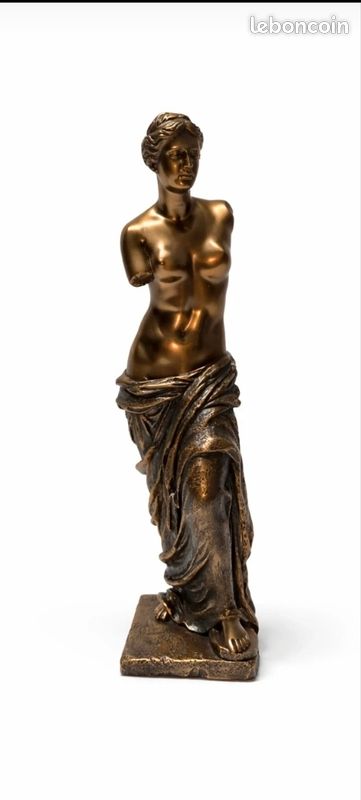 Statue Vénus de Milo 26 cm – Finition bronze – Sculpture décorative classique avec boîte d’origine (image 14)