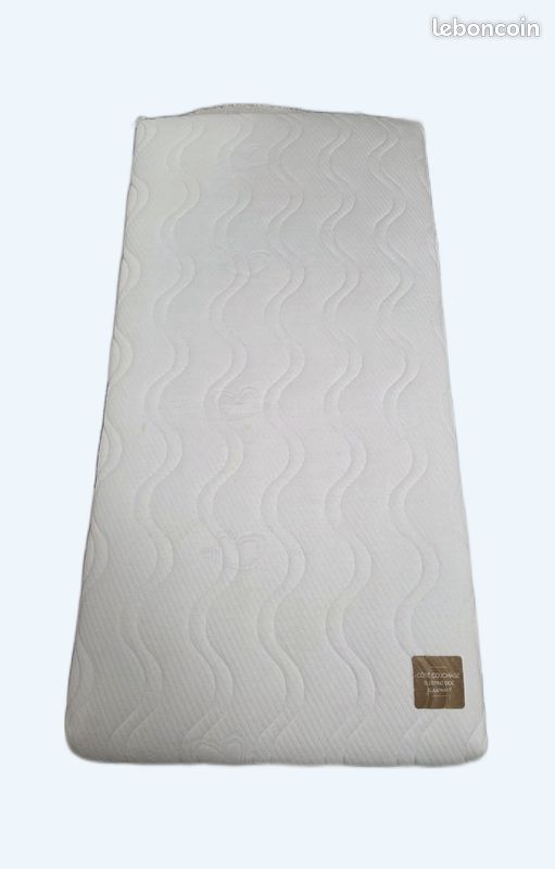 Matelas bébé Coco latex 120x60 Kadolis (image 1)