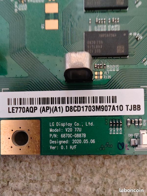 Sony CARTE T-CON LE770AQP
SONY 77AG9 OLED (image 4)