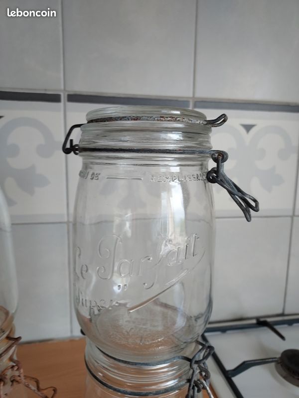 Lot 6 bocaux divers marque 1l avec défaut (image 6)