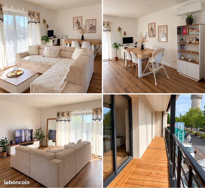 Appartement 3 pièces 72 m² · à La Ville-aux-Dames · 72 m² · 890 €/mois